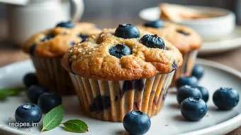 How to Bake Blueberry Muffins in 40 Minutes: My Family's Favorite! recipe card