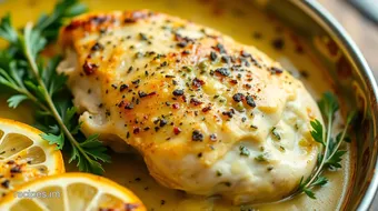 Easy Baked Chicken with Garlic Herb Butter Recipe: The Ultimate Comfort! recipe card