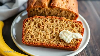 Banana bread recipe with 2 bananas: The Ultimate Easy Treat to Savor! recipe card