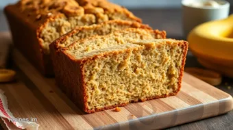 Easy Banana Bread Recipe 2 Bananas: Delightful Treat in 1 Hour! recipe card