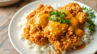 Discover the Ultimate Fried Chicken Katsu with Savory Curry Sauce recipe card