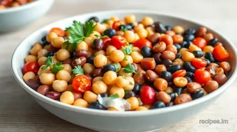 My Grandmother's Mixing 5 Beans for a Vibrant Salad: A Flavorful Delight recipe card