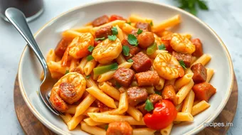 Pastalaya: The Ultimate 30-Minute Cajun Pasta Delight! recipe card