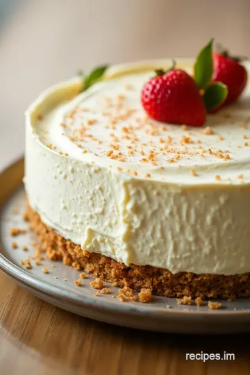 Bake Creamy Cheesecake for Sweet Delight presentation