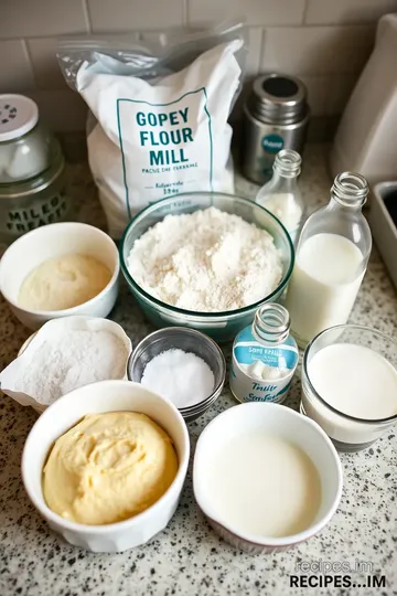 Fluffy Soft Yeast Rolls ingredients