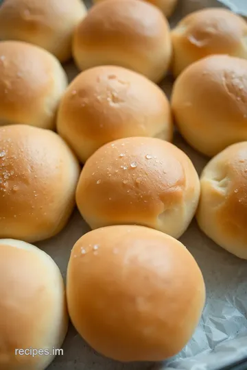 Fluffy Soft Yeast Rolls presentation