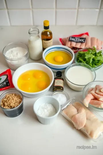 Crab Brulee Recipe ingredients