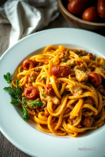 Delicious Cajun Pastalaya Recipe presentation