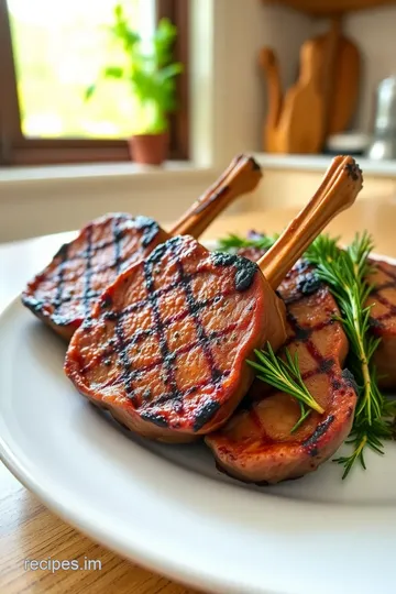 Grilled Lamb Chops: Tender & Flavorful steps