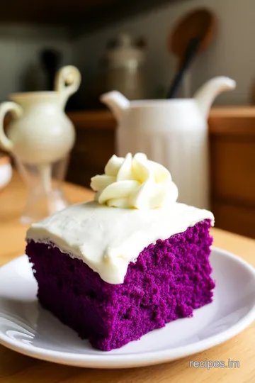 Lavender-Infused Violet Velvet Cake steps