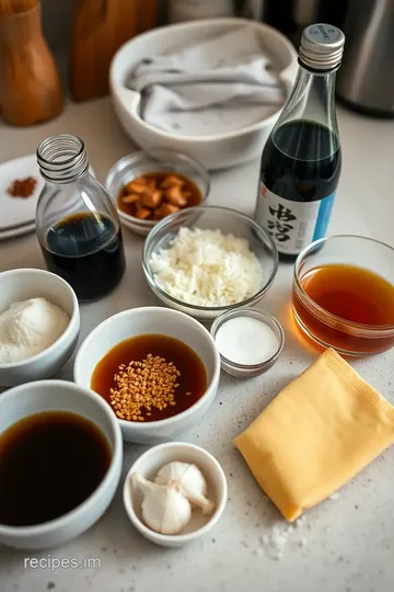Quick & Flavorful Japanese BBQ Sauce in Just 10 Minutes! ingredients