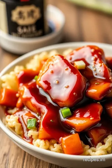 Quick & Flavorful Japanese BBQ Sauce in Just 10 Minutes! presentation