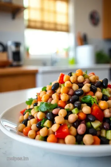 Five-Bean Fiesta Salad: A Colorful and Nutritious Blend steps