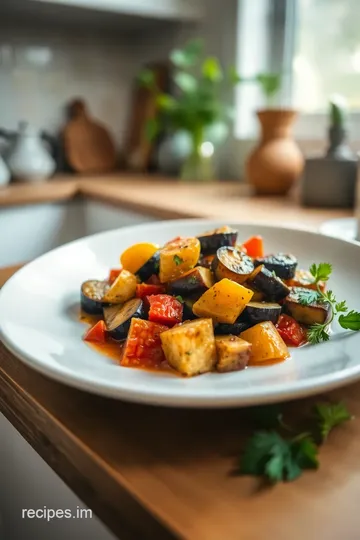 Sautéed Eggplant Ratatouille steps