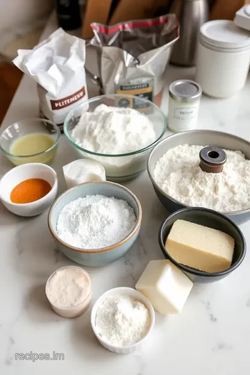 Sourdough Bagels ingredients