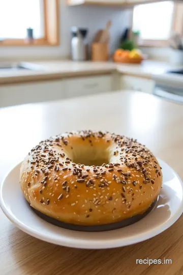 Sourdough Bagels steps