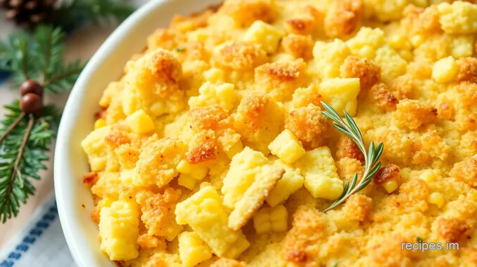 Bake Cornbread Dressing: Savory Holiday Delight