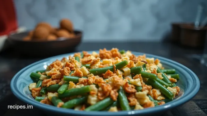 Classic Campbell’s Green Bean Casserole