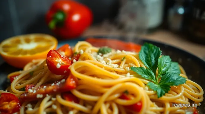 Italian Drunken Noodles Recipe